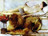 Sir Lawrence Alma-Tadema - The Tepidarium