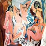 Pablo Picasso - Les Demoiselles d'Avignon