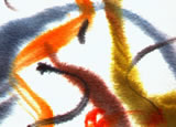 Detail from watercolour painting: b1-4.