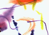 Detail from watercolour painting: j1-4.